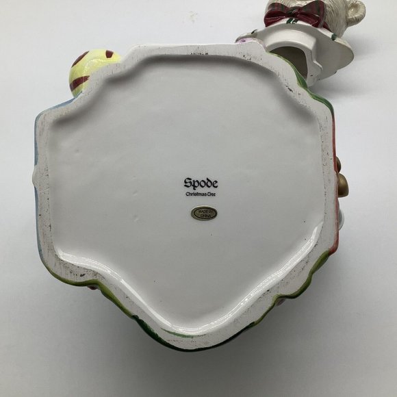 Spode Teddy Bear Christmas Tree Teapot with Lid - Picture 11 of 16